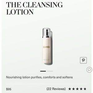 La Mer The Cleansing Lotion NEW